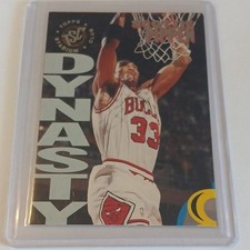 Topps Stadium Club Scottie Pippen #9A Chicago Bulls 1994-95 Dynasty
