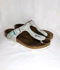 Birkenstock Gizeh Hologram Thong Sandals Girls 4US 32AU - S7
