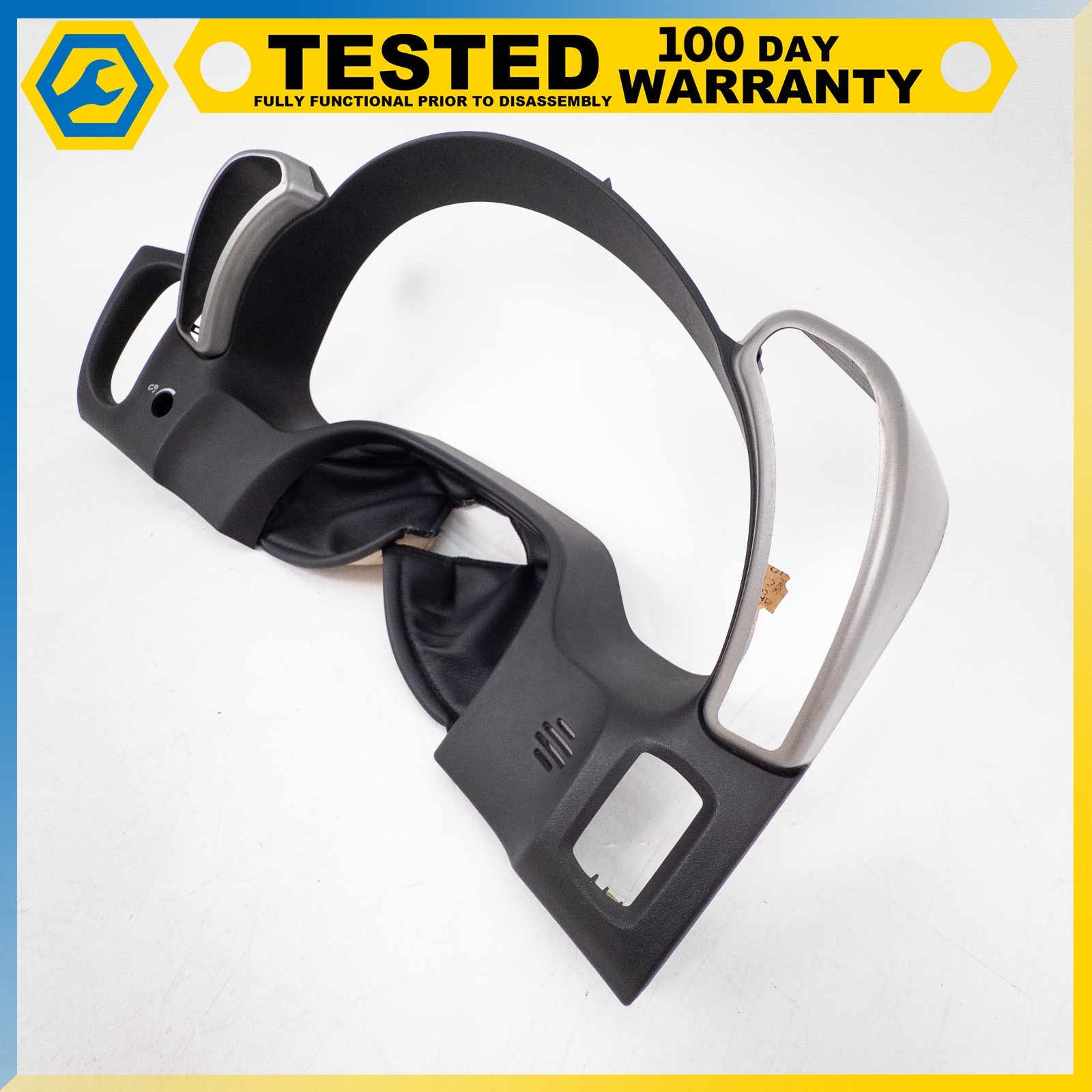 05-13 CHEVROLET CORVETTE C6 INSTRUMENT CLUSTER TRIM PLATE ASSEMBLY BLACK OEM