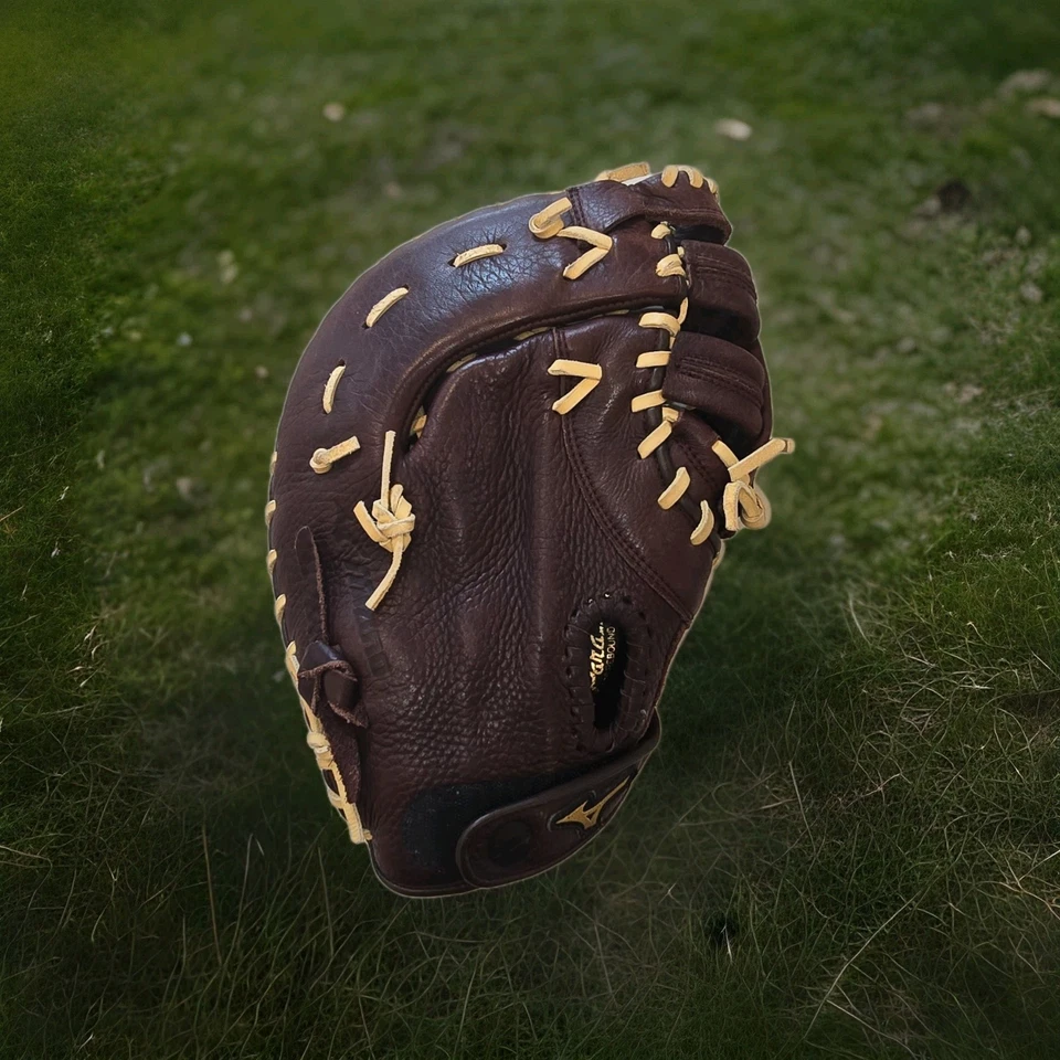 Mitón Primera Base Mizuno GXF 90B1 Premium Franquicia Guante Lanzamiento Mano Derecha 12.50" Foto 2 de 4