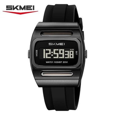 SKMEI 2563 Solar Power Watch LED Digital Sport Waterproof Men's Watch
