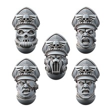 IMPERIAL COMMISSAR HEADS SET 5U