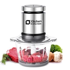 Kitchen in the box Mini Food Processor, Electric Meat Grinder & Foo... Fast Ship