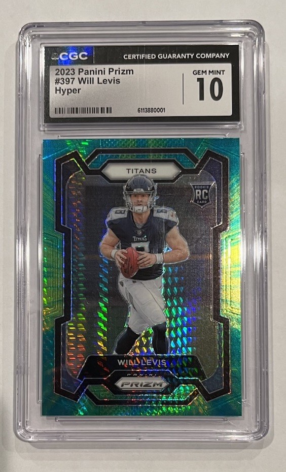 2023 Panini Prizm - Rookies Will Levis #397 Hyper Prizm /175 (RC) Pop 1
