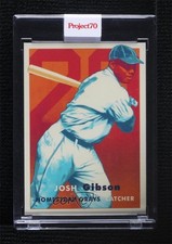 2022 Topps Project 70 Online Exclusive /887 Matt Taylor Josh Gibson #877 HOF 4at