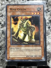 Yugioh Mine Golem TLM-EN018 Common The Lost Millennium GX Monster