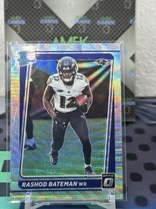 2021 Panini Donruss Optic - Rashod Bateman #210 Rated Rookie Wave Prizm/299