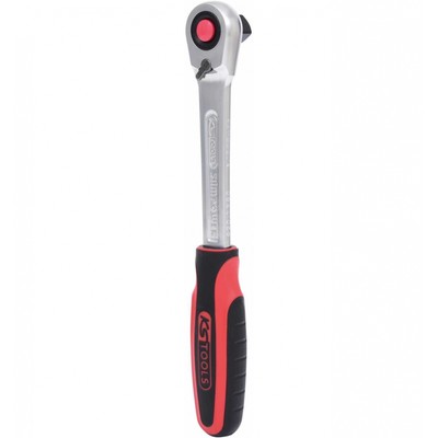 KS Tools 1/2'' SlimPOWER Umschaltknarre Werkzeug Schwarz