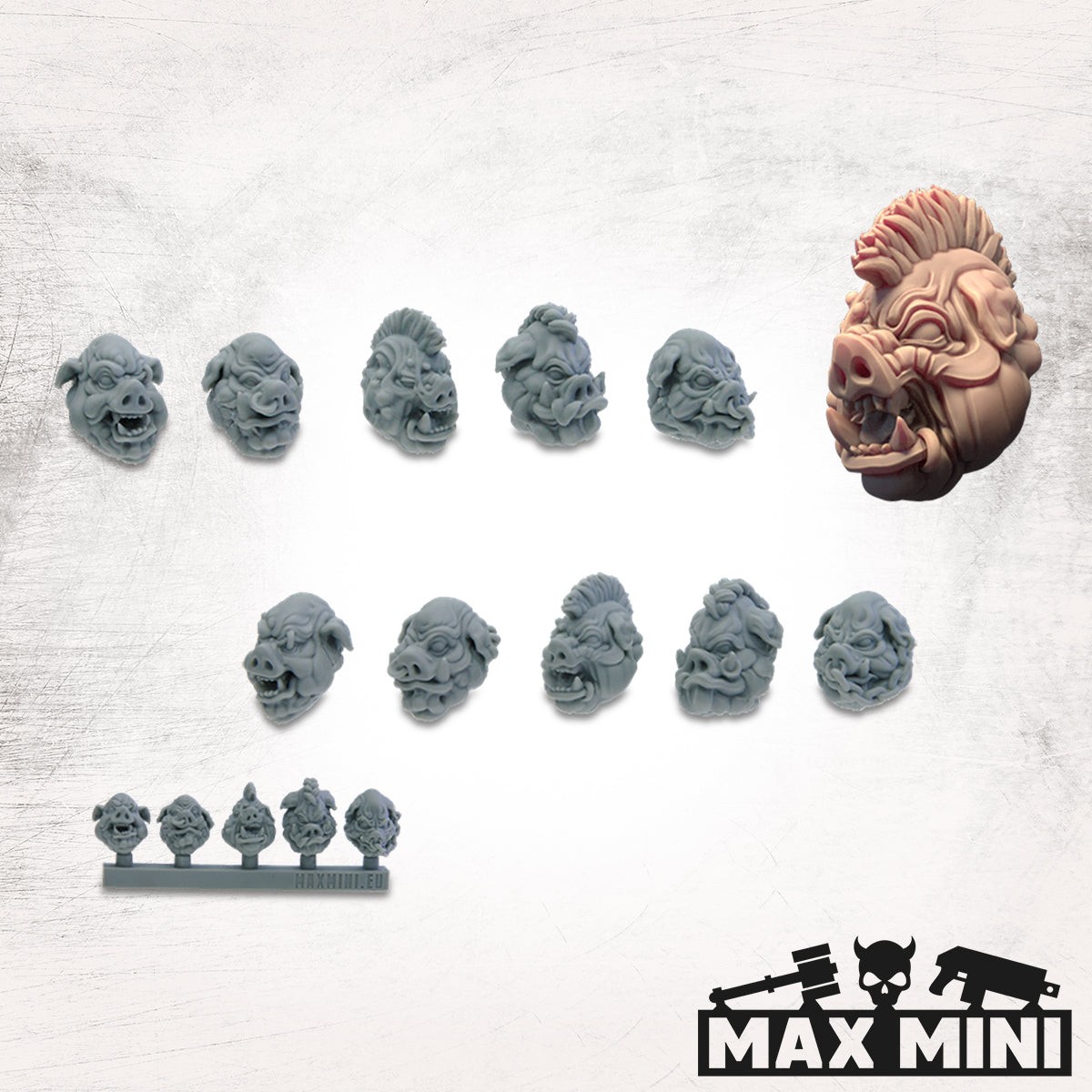 MaxMini BNIB Hogs of War (10)