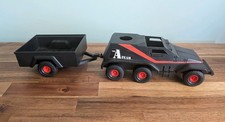 Galoob A-Team Armored Car 1983 Vintage Toy Tank with Trailer 