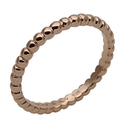 Van Cleef & Arpels 5% all 10th at 1:59am Women's Ring 750PG Perle Small