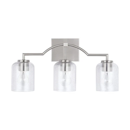 Capital Lighting 139331-500 Carter 3 Light 22"W Bathroom Vanity - Picture 1 of 14