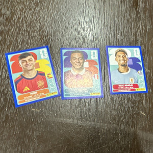Panini FIFA World Cup 2026 Stickers Lot 3 Pedri Mbappé Araujo ESP12
