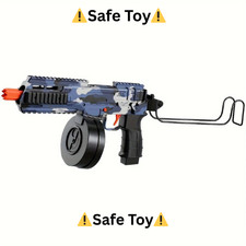 Gel Toy Nation UZI Automatic Gel Blaster   Electric Outdoor Game Toy