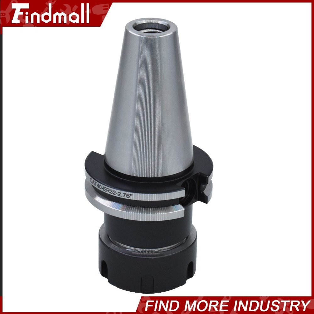 Findmall 8Pc 2.76" CAT40-ER32 COLLET CHUCK-8 CHUCKS Balanced G2.5/25000RPM Set thumbnail 23