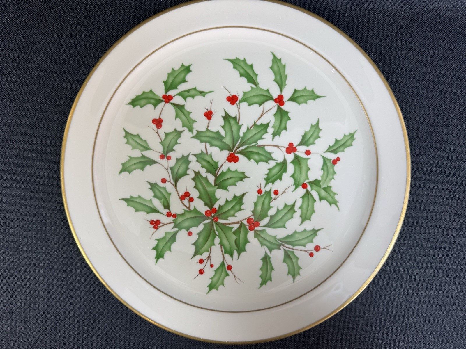 Lenox Holiday~(1)~12" Chop Plate Round Platter~1st Quality~Perfect