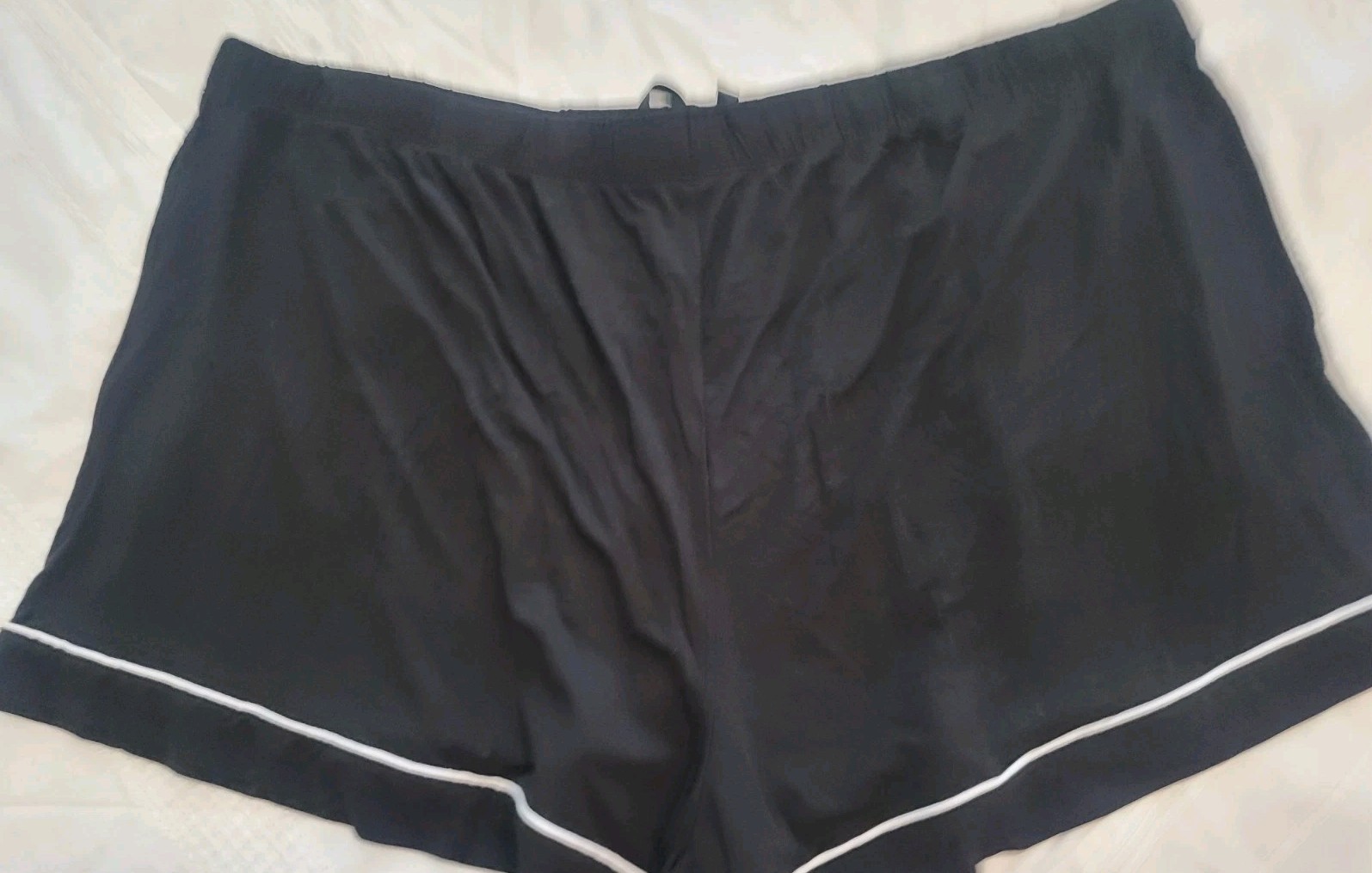 Women Members Mark Size XXL Black Pajama Shorts NWOT