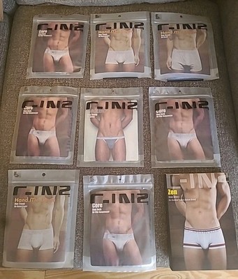 C-IN2 100% Cotton Lot Of 9 !!underwear look photos For Style/ Color  Size Small 