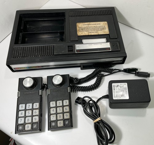 Vintage Coleco Vision Console System Model 2400 mit 2 OEM Controllern - ungetestet