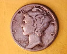 1931 Mercury Head Silver Dime  F ***323-6