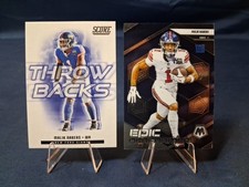 2025 Panini Mosaic - Epic Performers Malik Nabers #11 & Score Throwbacks #11