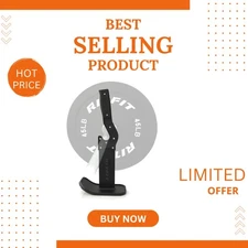 Compact 660LB Weightlifting Jack - Secure & Efficient Barbell Plate Handler