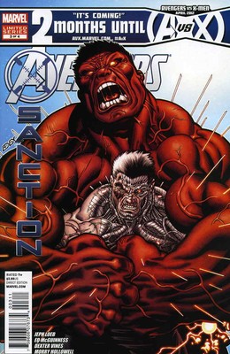 Avengers: X-Sanction #3 VF/NM; Marvel | Cable Red Hulk - we combine shipping