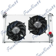 3 Rows Radiatorshroud Fan For 1973-1976 Chevy Corvette Stingray C3 5.7 7.4l.