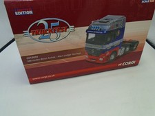 CORGI TRUCKFEST 1/50 SCALE MERCEDES ACTROS TRACTOR UNIT ALAN LODGE LIVERY BOXED