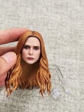 1/6 Head Sculpt Figure Hot Toys Avengers: Endgame Scarlet Witch DX35 Collectible