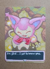 ACEO PRINT Original - Mystery Dungeon - 2.5 x 3.5 Art Card Cat Pokemon Signed