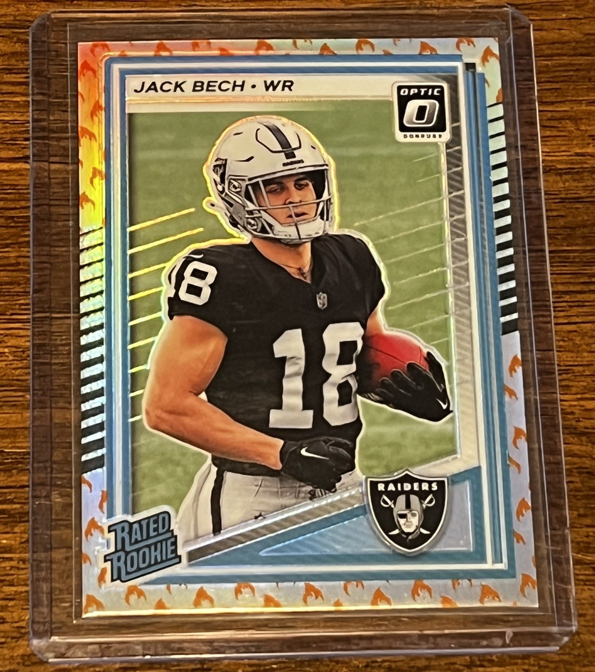 🔥 Rare! 2025 Donruss Optic - Jack Bech Rated Rookie #211 Fire 🔥Case Hit SSP