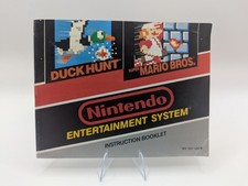 Super Mario Bros. / Duck Hunt Nintendo NES Instruction Manual Booklet ONLY