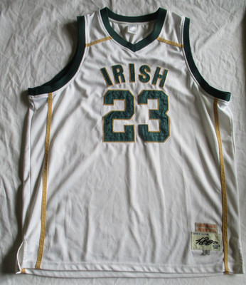 Lebron James #23 IRISH High School Jersey SIZE 3XL 56 True School Authentics