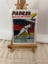 BUTCH METZGER TOPPS BASEBALL SPOTLIGHT BY ANDY FRIEDMAN BASE PADRES #79 2024 24