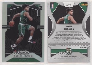 2019-20 Panini Prizm Rookie Silver Prizm Carsen Edwards #276 Rookie RC