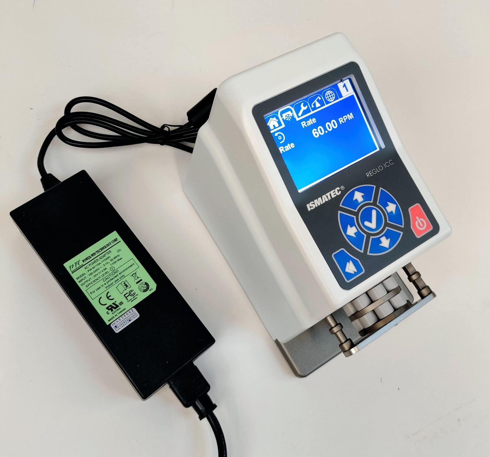 Cole Parmer Ismatec REGLO ICC Digital Peristaltic Pump 2-Ch 8 Roller ISM4208 NEW