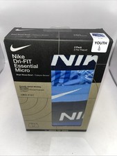 Nike Dri-Fit Essentials Micro Youth Boxer Brief 3 Pack Size Youth Boy L