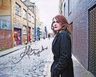 Original Signed Photo of Alison Moyet 10x8 COA