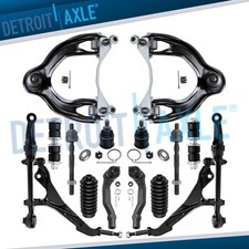 Front Upper Lower Control Arm Tie Rod Sway Bar for 1994 1995 Acura Integra Civic