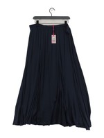 Phase Eight Women's Maxi Skirt UK 16 Blue 100% Polyester Long Maxi New with tags