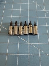 Mac Tools Mt8-mt27 T8-t27 14 Drive 6 Piece Chrome Torx Socket Driver Usa