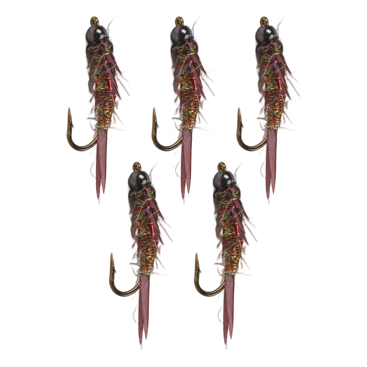 OriGlam Lot de 10 leurres de pêche durs pour méné - Appâts de pêche réalistes - Leurres durs pour pêche à la truite et au bar - Appâts durs pour eau salée