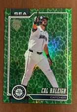 2026 Topps Series 1 - Cal Raleigh #140 Green Leaf Foil