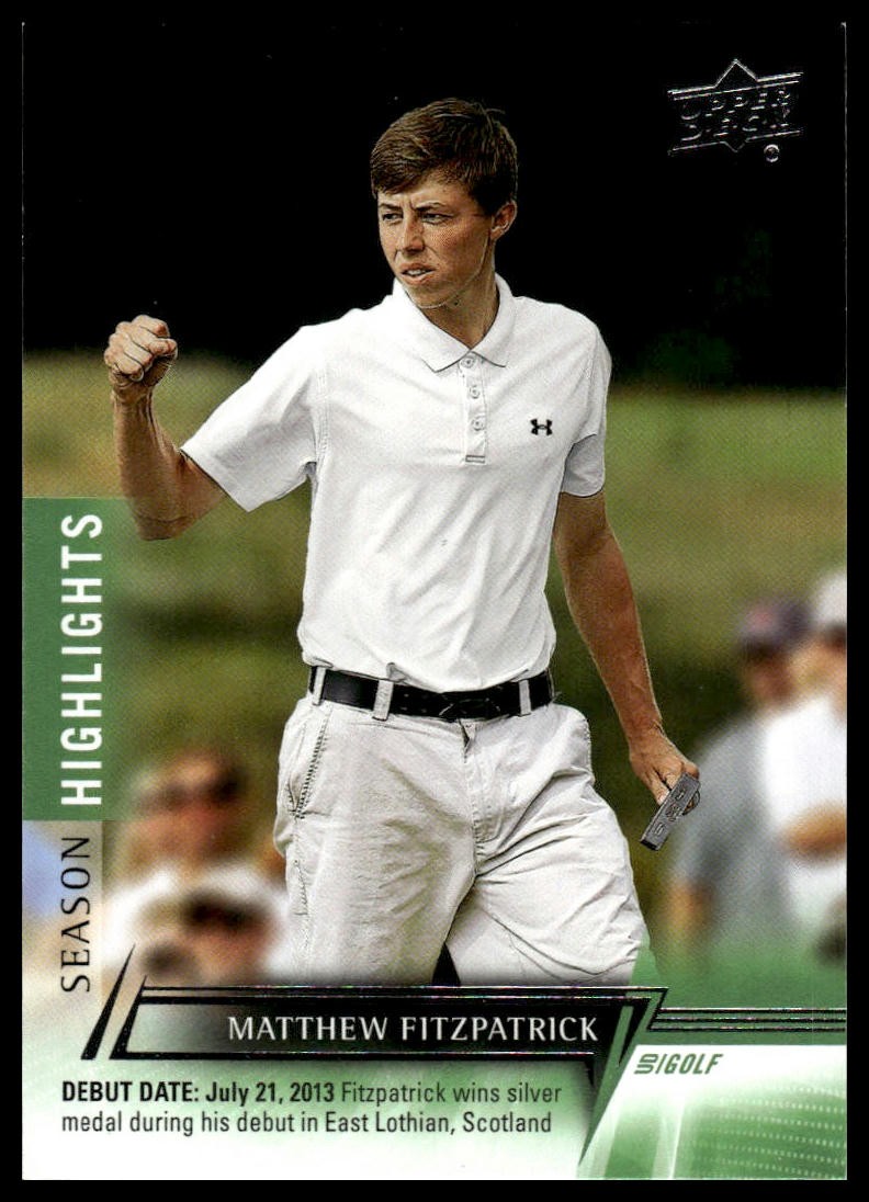 2024 Upper Deck #75 Matthew Fitzpatrick