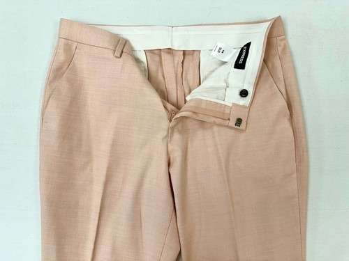 Summer Express Men's Light Pink Two Button Slim Fit Suit 42S 35X30 - Picture 7 of 18