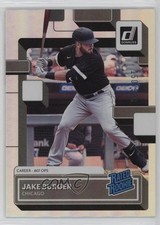 2022 Panini Donruss Rated Rookie Career Stat Line 150/500 Jake Burger #37 13c1