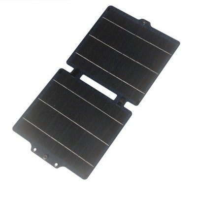 10W Solar Panel with 22% Efficient Cells and USB-C Plus USB Output Ports