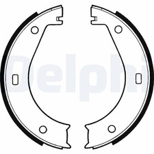 DELPHI Bremsbackensatz, Feststellbremse LS1573 für BMW