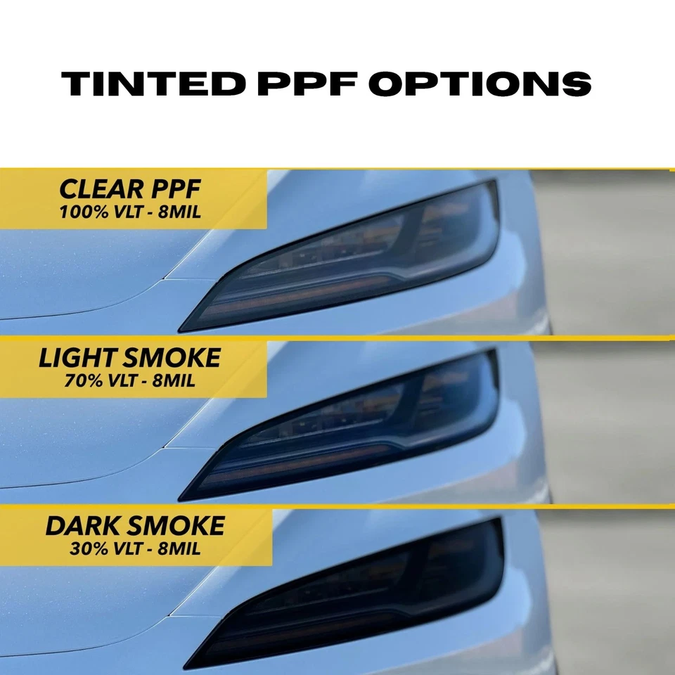Fits Ford Flex 2009-2012 Paint Protection TPU PPF Pre-Cut Kit Tinted Options - Image 3 of 4